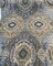 1 Yard Upholstery Chenille Fabric Symbology Bluestone Soft Patterned 59% Polyester 41% Poly Chenille